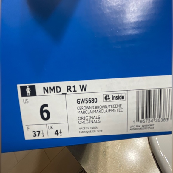 Nike NMD R1 Sparkly Gold Women’s US6 - Picture 6 of 6